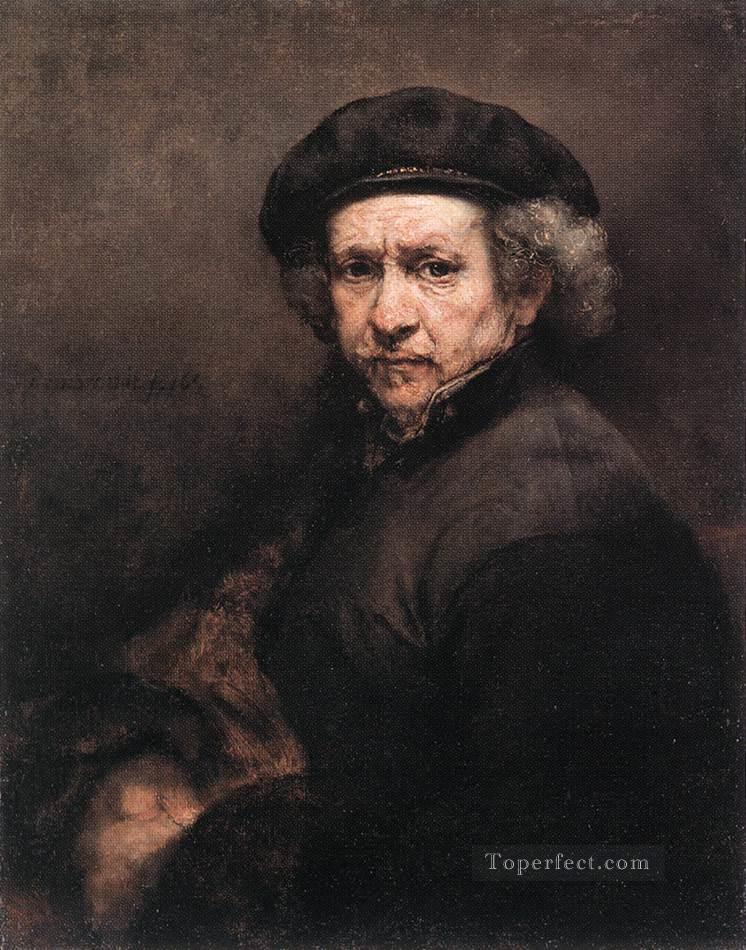 レンブラントの自画像 1659油絵